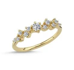 Nuran Twinkle Ring Med Diamanter