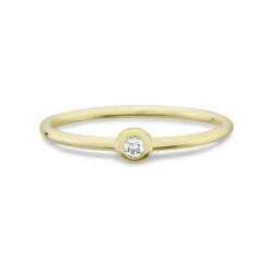 Nuran Zoe Guldring i 14 Karat 0,03ct W/Si