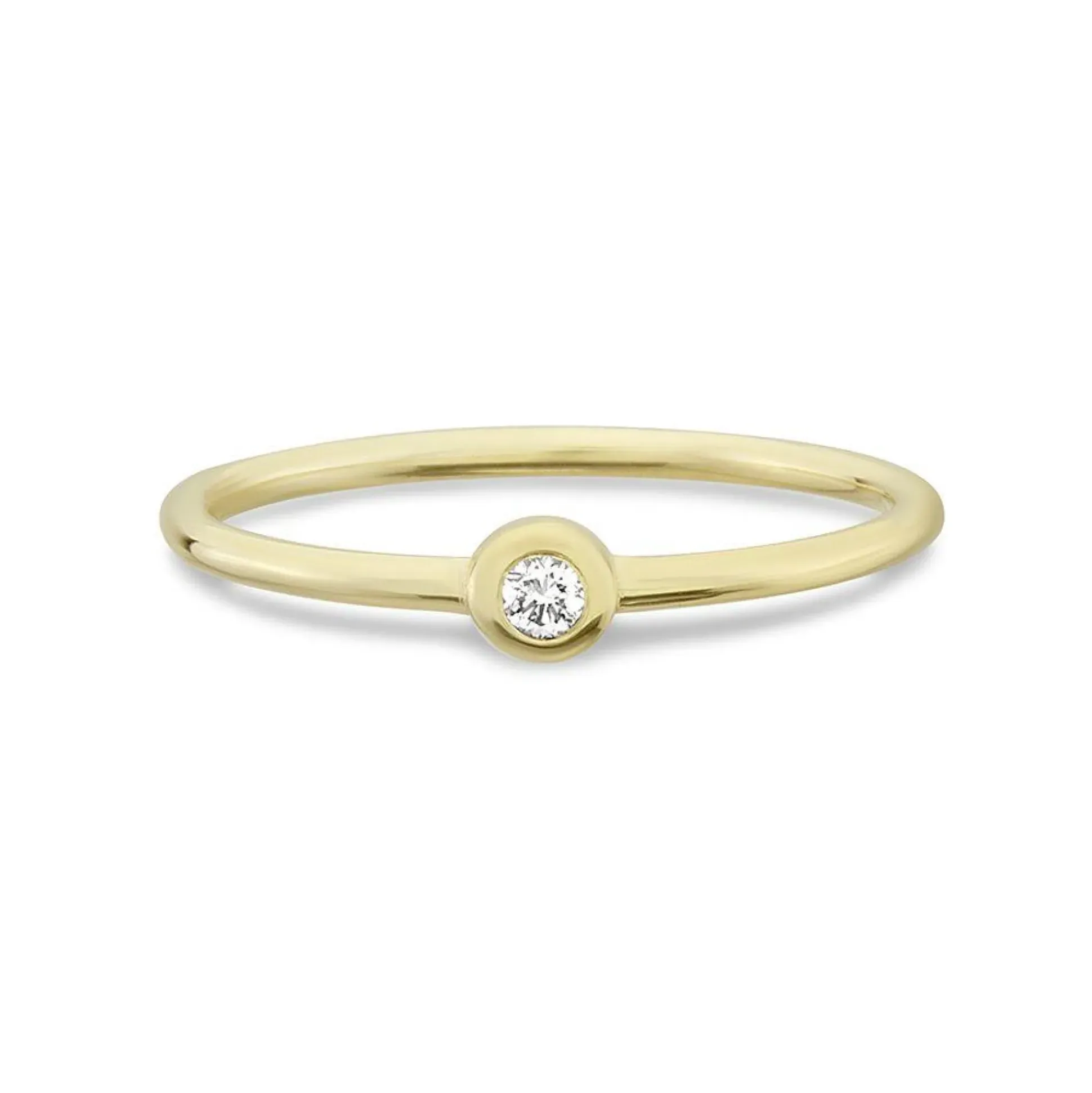 Nuran Zoe Guldring i 14 Karat 0,03ct W/Si