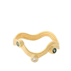 Pernille Corydon Hellir Ring - R-465-GP