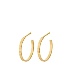 Pernille Corydon Sea Reflection Hoops - E-484-GP