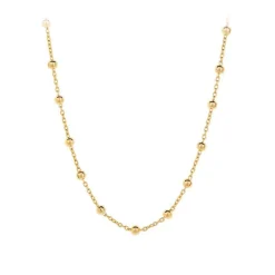 Pernille Corydon Vega Necklace  sølv forgyldt - N-718-GP