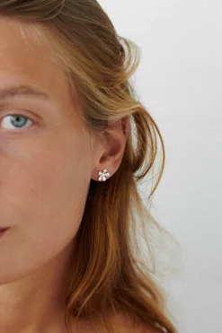 Pernille Corydon Wild Poppy Ørestikker I Sølv