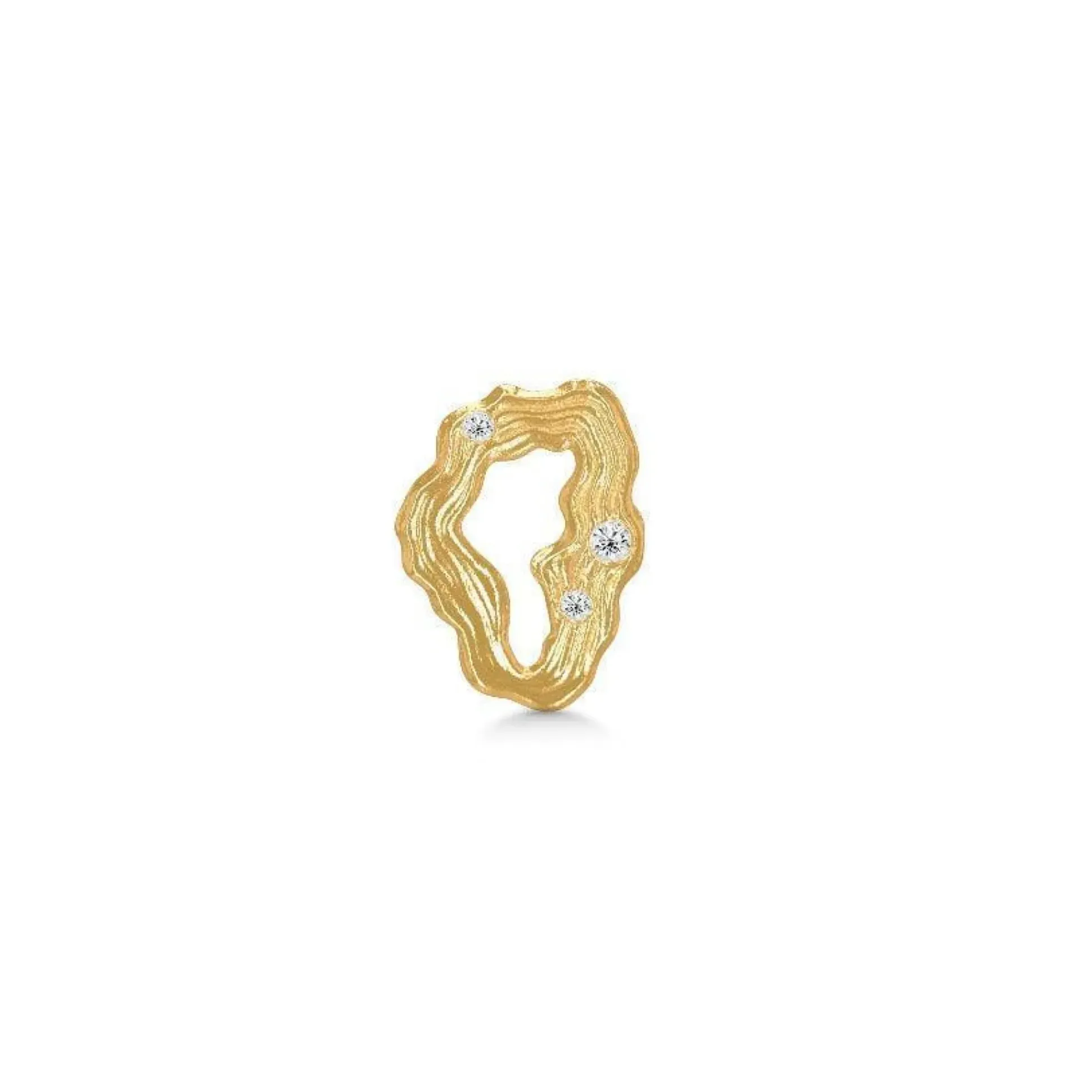Polar Jewelry Stellar Forgyldt Ørering Single