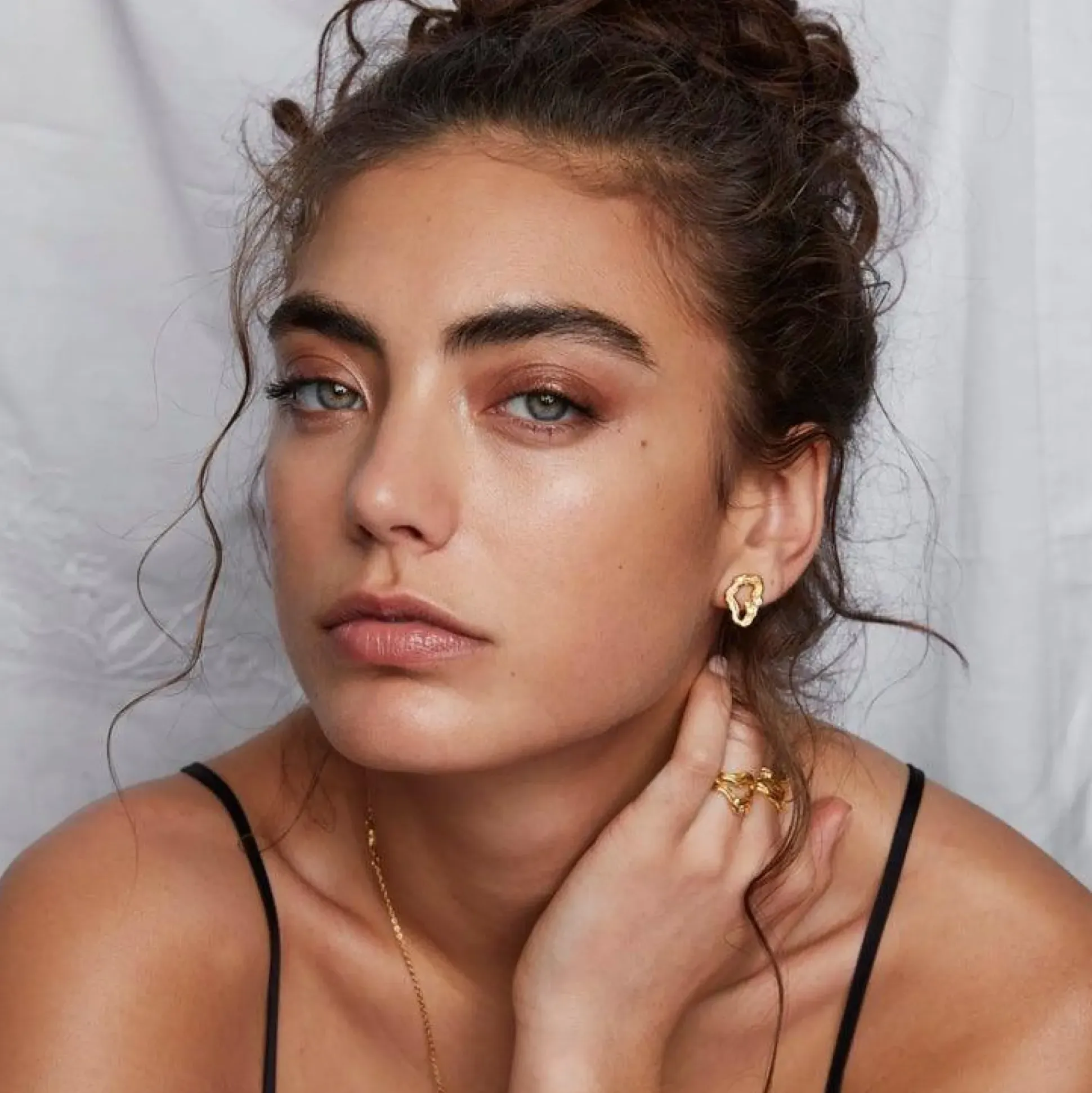 Polar Jewelry Stellar Forgyldt Ørering Single
