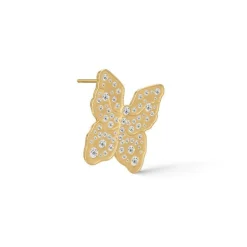 Polar Jewelry The Butterfly Forgyldt Ørering