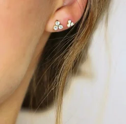 Ro Copenhagen 18kt Fryd Diamant Ørestik 0,075ct Hvidguld