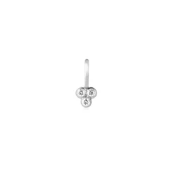 Ro Copenhagen 18kt Orbit Dot Diamant Vedhæng Hvidguld