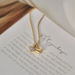 Ro Copenhagen 18kt Rock My Heart Diamant Hjerte Vedhæng