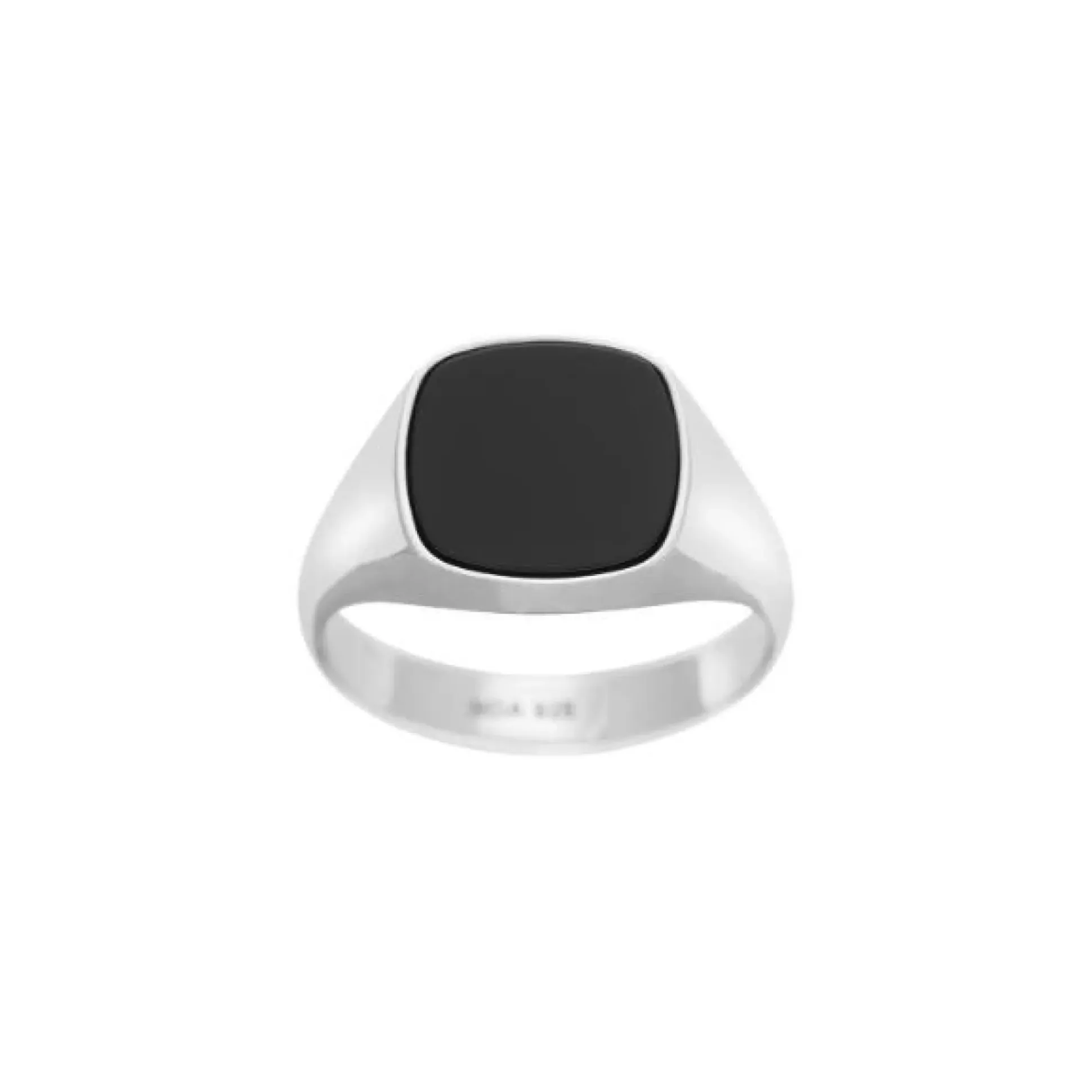 Son Of Noa Herrering I Sølv Med Onyx