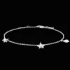 Studio Z Starfish Lustre Sølv Armbånd med Søstjerner