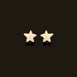 Studio Z Starfish Lustre Forgyldte Søstjerne Ørestikker Small