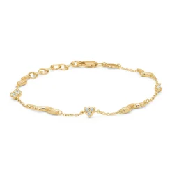 Studio Z Tangled Forgyldt Armbånd