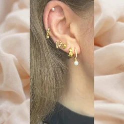 The Earring Shop Damona Huggie