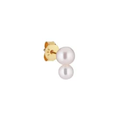The Earring Shop Deux Perle Ørestik - SS2017