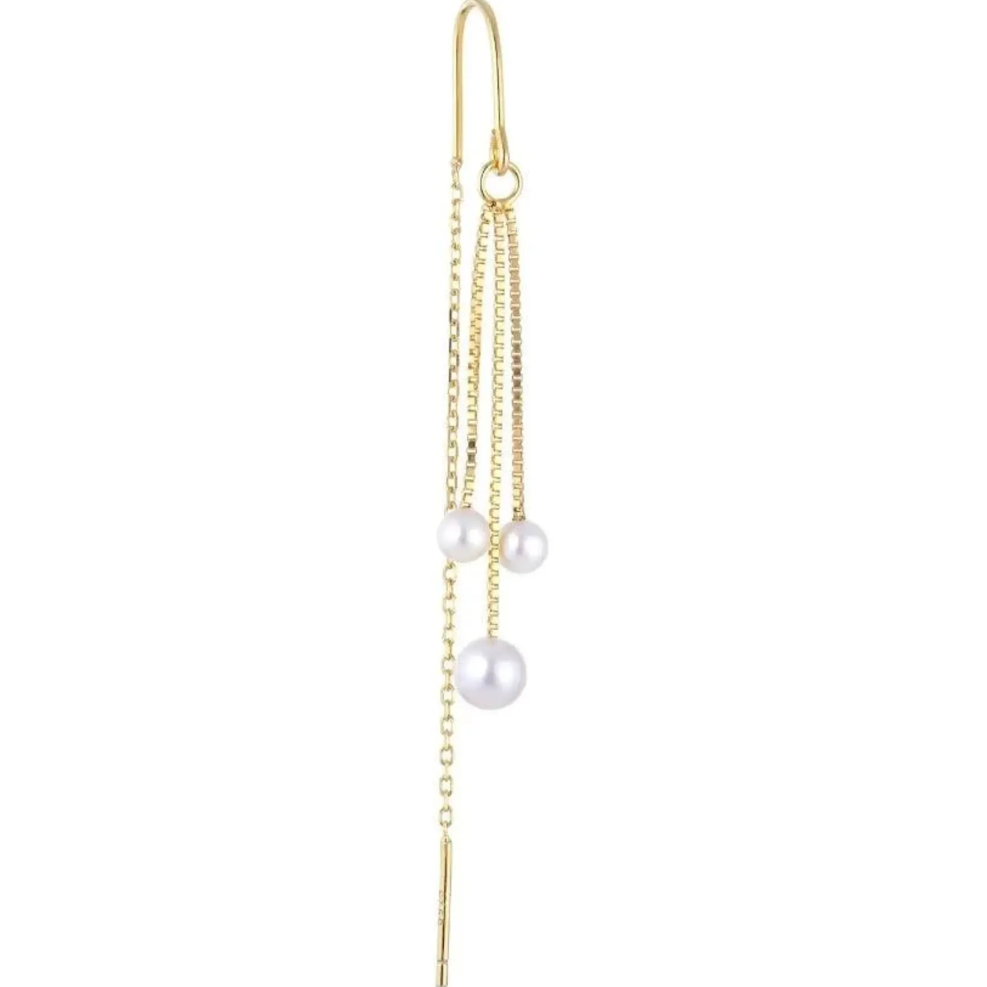 The Earring Shop Float Hook Threader sølvforgyldt - FW2204