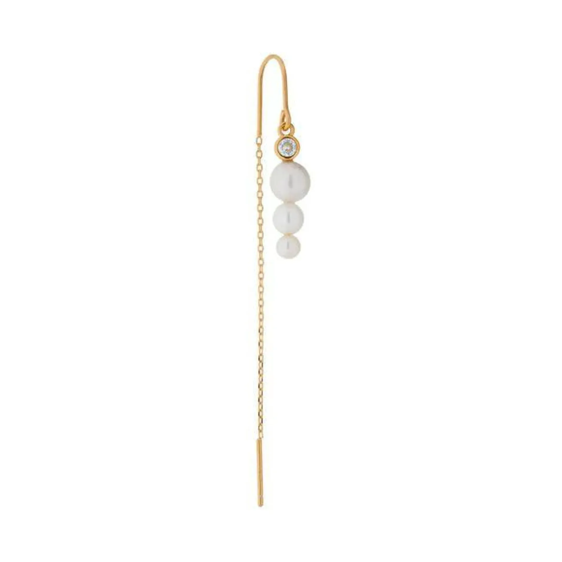 The Earring Shop Nuit Hook Threader Kæde Ørering - SS2220