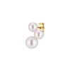 The Earring Shop Trois Left Perle Ørestik - FW2124