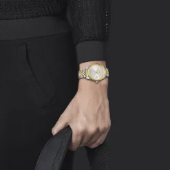 Tissot Ballade 34mm PVD MED GUILLOCHÉ SØLV URSKIVE