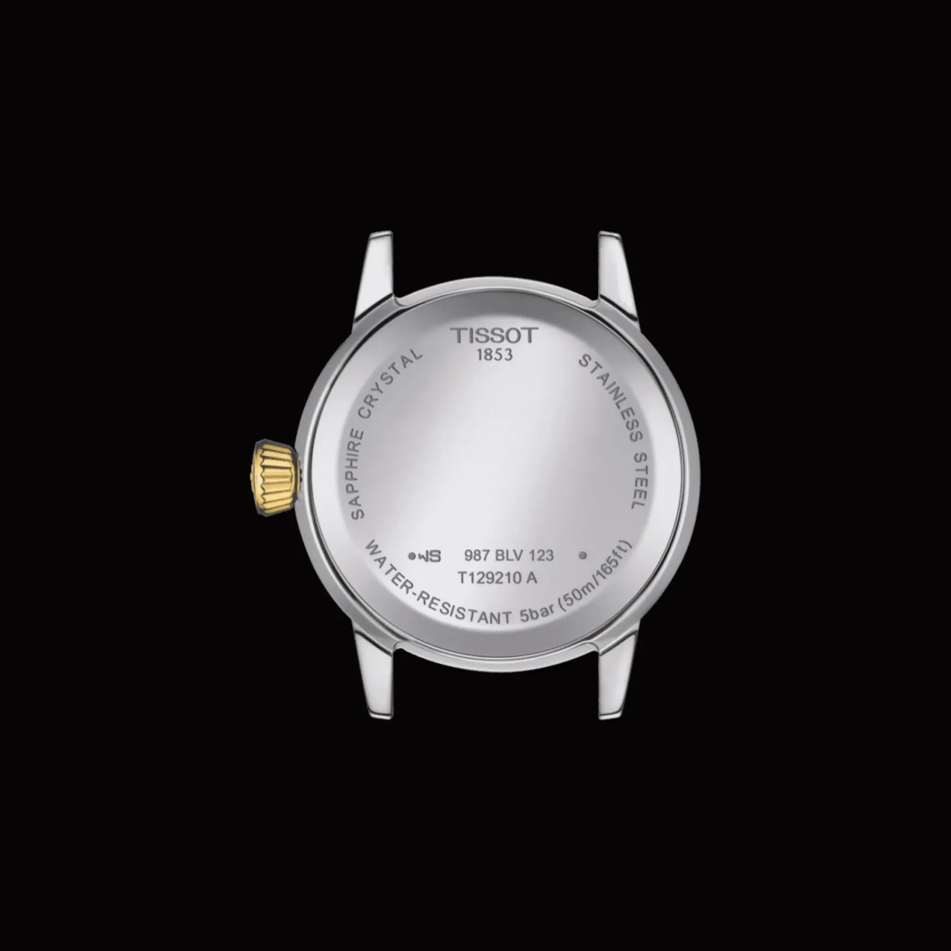 TISSOT CLASSIC DREAM LADY GULD PVD