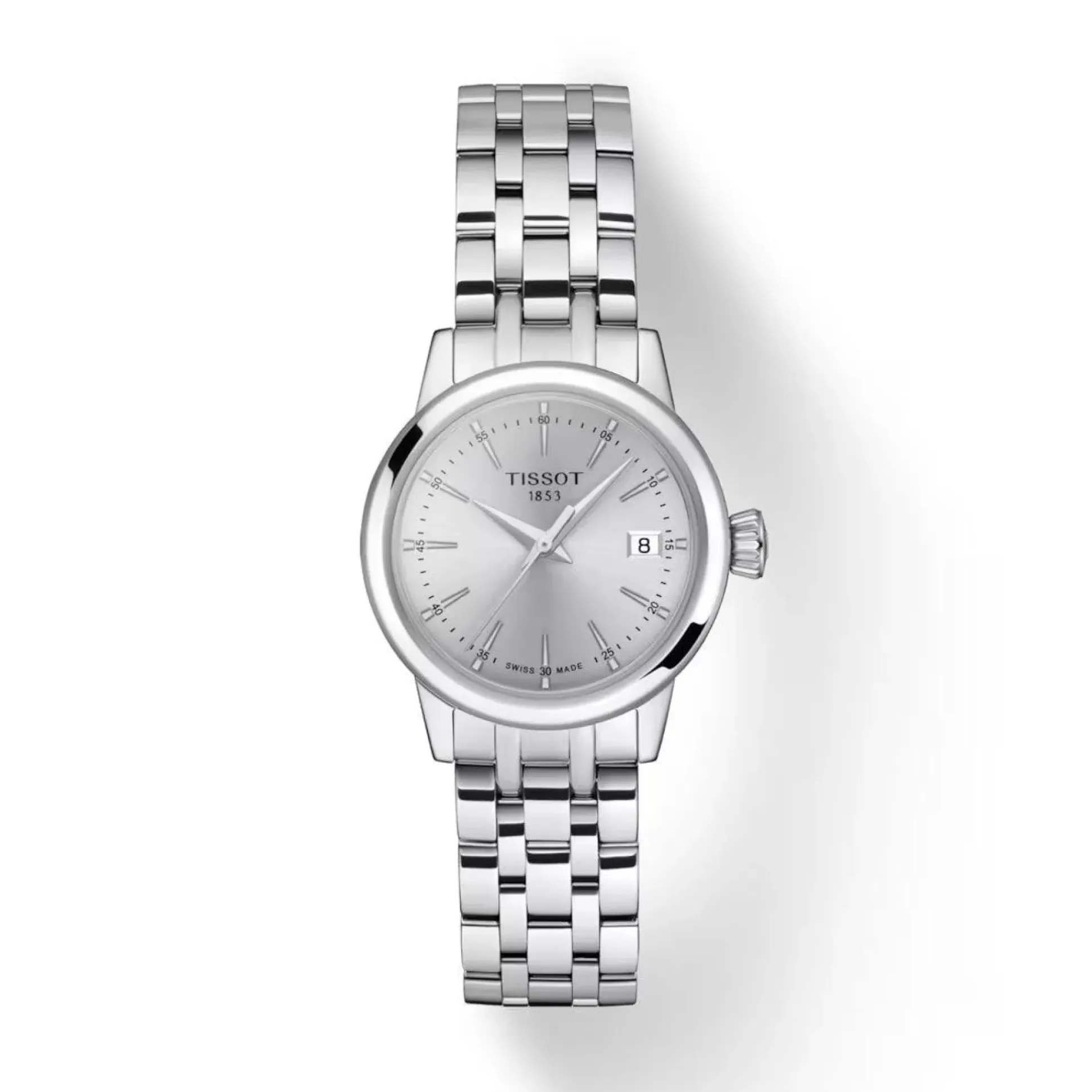 TISSOT CLASSIC DREAM LADY MED SØLV URSKIVE