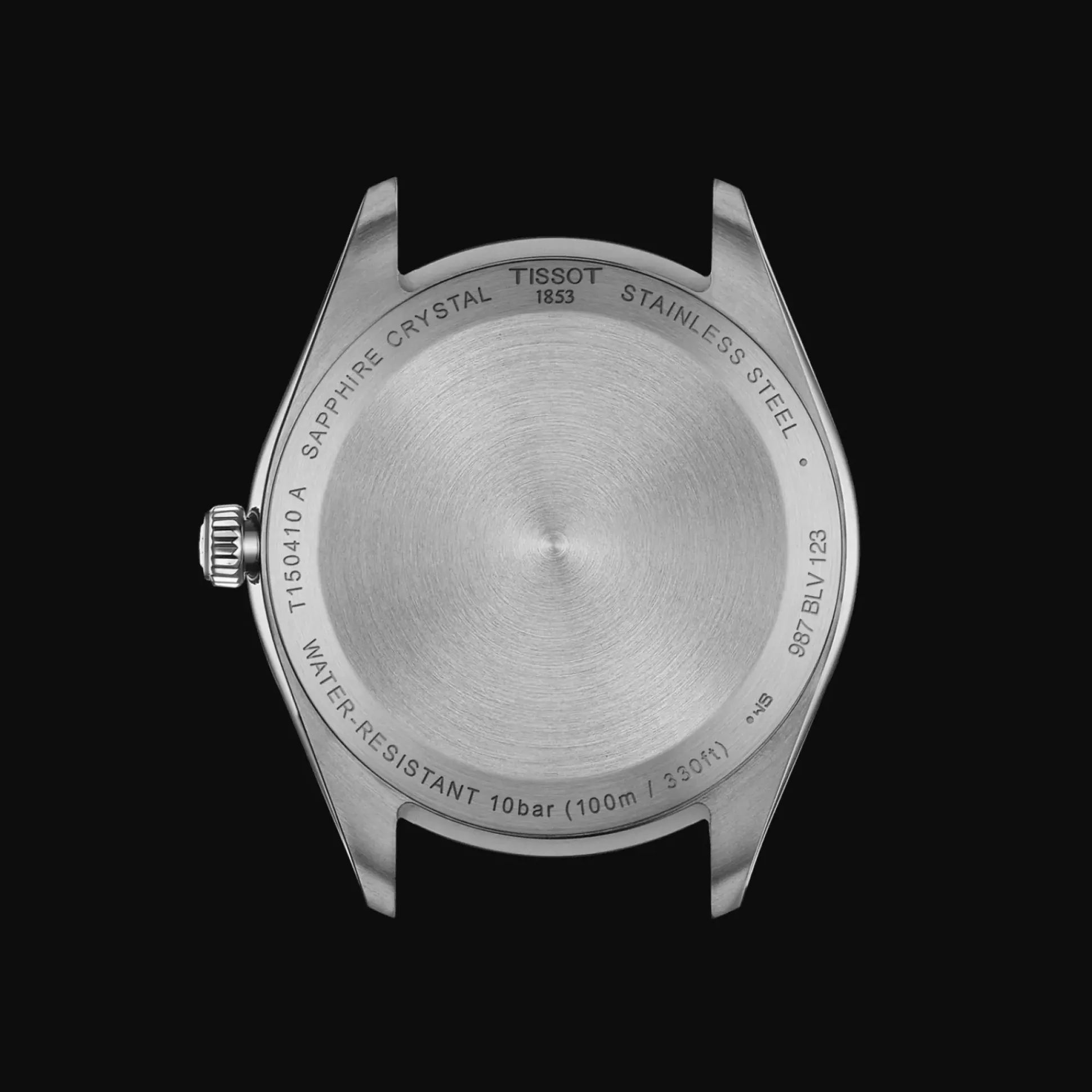 TISSOT PR 100 QUARTZ MED SORT URSKIVE 40MM