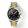 TISSOT PR516 CHRONOGRAPH GULD PVD MED SORT URSKIVE