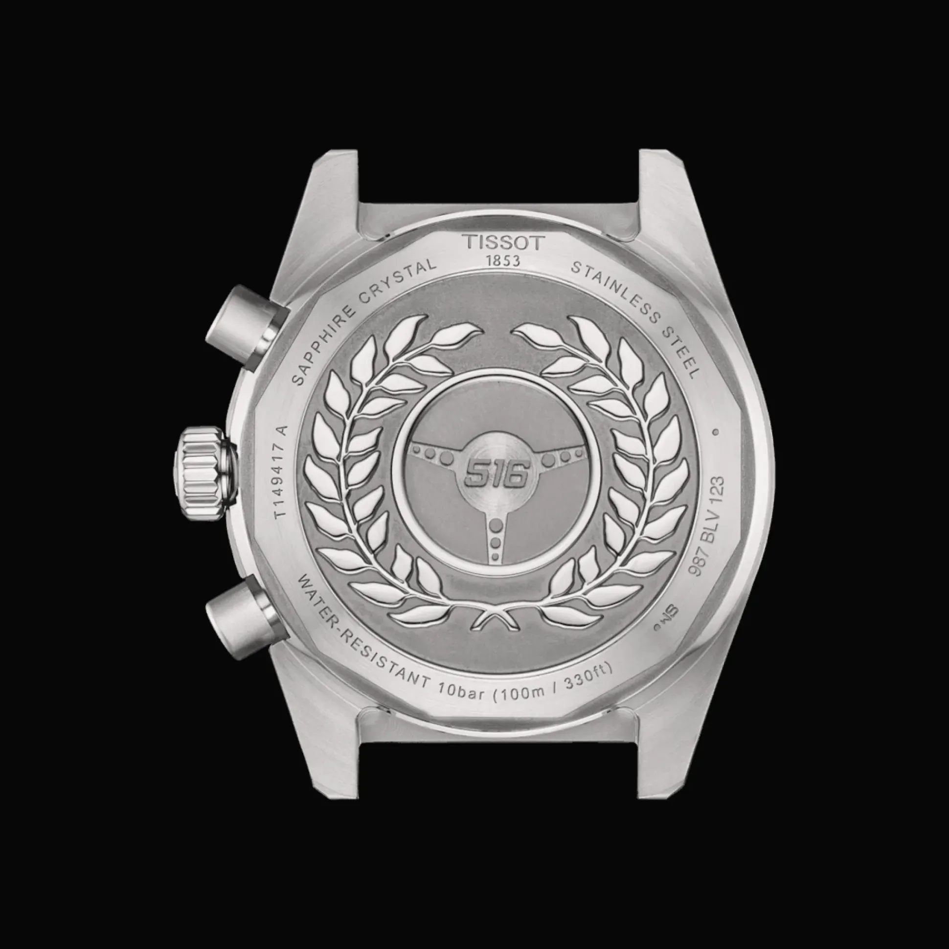 TISSOT PR516 CHRONOGRAPH MED BLÅ URSKIVE