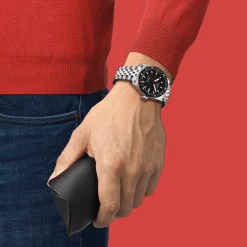 TISSOT PR516 POWERMATIC 80 MED SORT URSKIVE 38MM