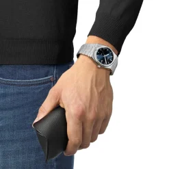 TISSOT PRX 40MM BLÅ URSKIVE