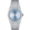 TISSOT PRX 35MM URSKIVE LYSEBLÅ