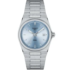 TISSOT PRX 35MM URSKIVE LYSEBLÅ