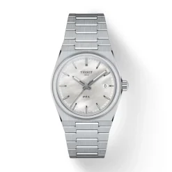 TISSOT PRX 35MM URSKIVE MED HVID PERLEMOR