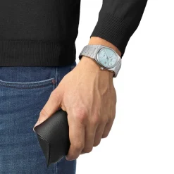 TISSOT PRX POWERMATIC 80 ICE BLUE URSKIVE