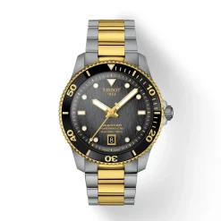 Tissot Seastar 1000 Powermatic 80 - Sort Urskive m. Guld PVD