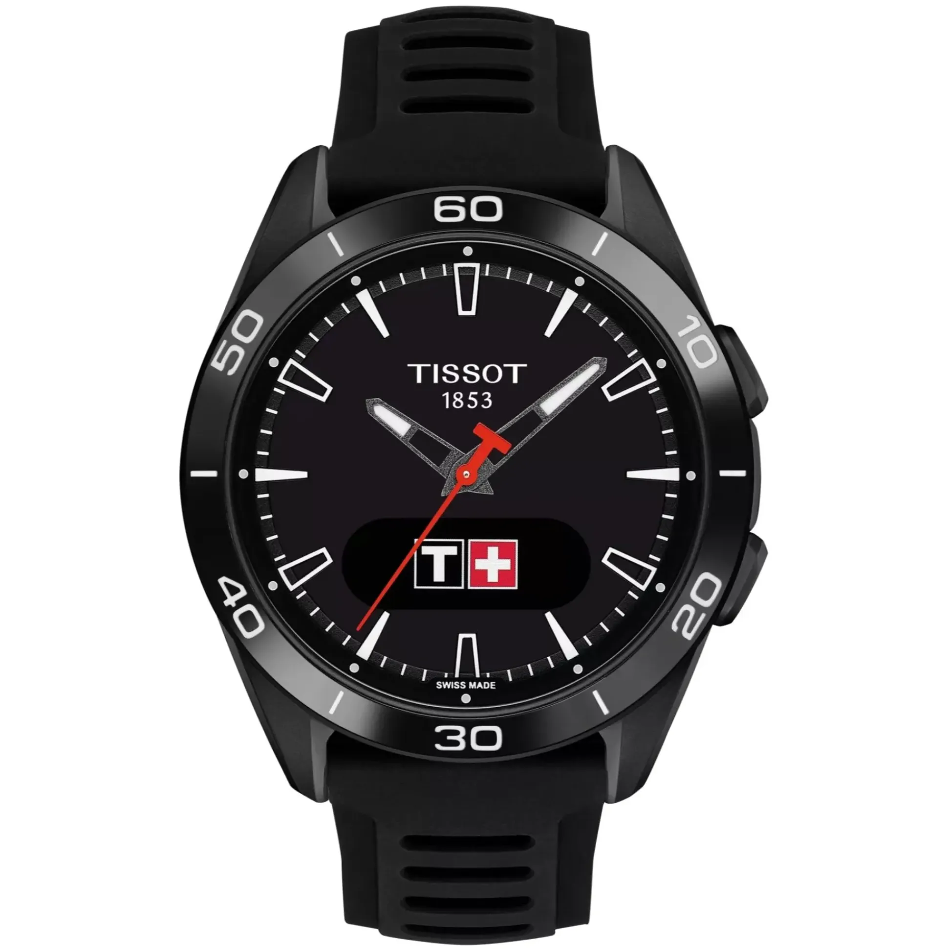 TISSOT T-TOUCH CONNECT SPORT - SORT URSKIVE