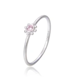 Wioga Pink Small Sun Ring R-4004-S