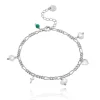 Wioga Trust Hope Faith Armbånd Sølv - B-8094-S